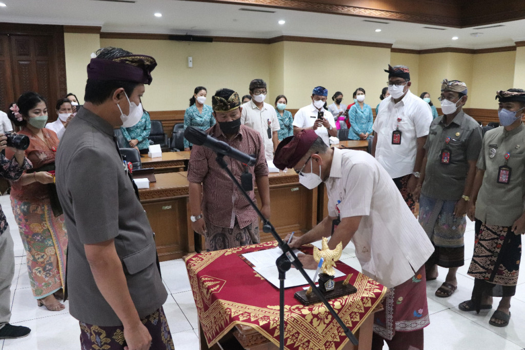 Pengukuhan TPPS Kabupaten, Kecamatan, Desa/Kelurahan Se-Badung